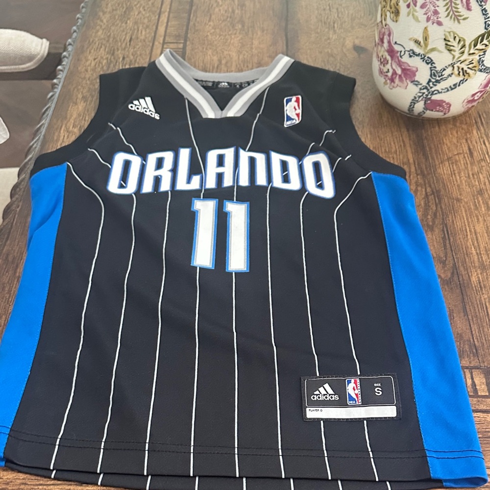 Adidas Black and Blue Orlando Jersey